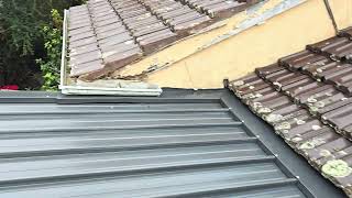 Installation of New Colorbond Roof [upl. by Sharline]