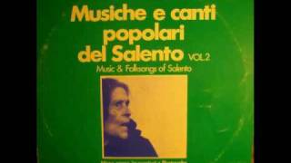 1978 MARA MARA LACQUA Canto di lavoro di Cutrofiano nel Salento [upl. by Eleira]