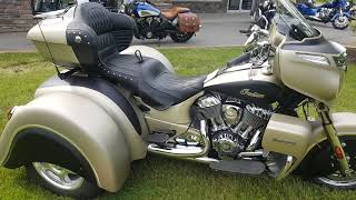 2019 Indian Roadmaster Trike [upl. by Atisusej]