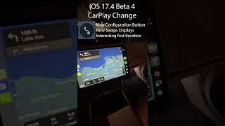 iOS 174 Beta 4 updates CarPlay on second screens in 2024 Range Rover [upl. by Falito]