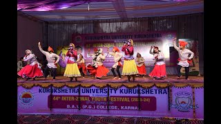 LIVE  44th INTERZONAL YOUTH FESTIVAL 2024  DAV PG COLLEGE KARNAL  KUK UNI  Hamara Hayana [upl. by Ellehcsar]