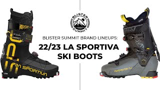 2023 La Sportiva Skorpius CR II amp Vanguard Boots  Blister Summit Brand Lineup [upl. by Bil830]