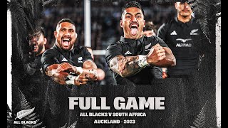 FULL GAME All Blacks v South Africa Mt Smart Stadium [upl. by Ahseik]