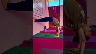 “Yoga is like life its a balance of holding on amp letting go”yoga Shorts Back bending flow [upl. by Connel]