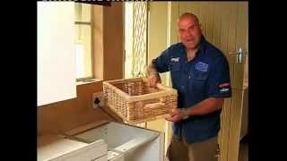 DIY Kitchen SlideOut Baskets [upl. by Ayvid]