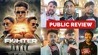 Fighter Public Review  Fighter Movie Review  Hrithik Roshan  Deepika Padukone  Anil Kapoor [upl. by Terrab999]