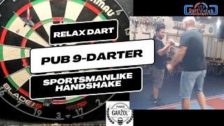 🎯GUZO🎯 9 Dart Finish Pub Player Wins in 9 Darts Seals the Game with a Sportsmanlike Handshake 🎯 [upl. by Randall]