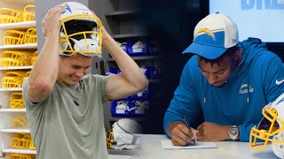 Everything NFL Rookies Do On Their First Day  LA Chargers [upl. by Pappano961]