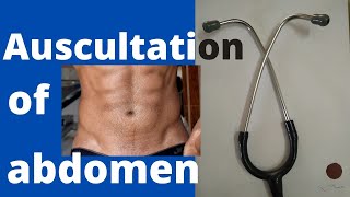 Auscultation of abdomen sounds  Venous Hum sound  Friction rub sound  Borborygmi bowel sounds [upl. by Crosby]