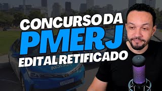 Concurso de Soldado da PMERJ Edital Retificado Banca FGV [upl. by Tiler]