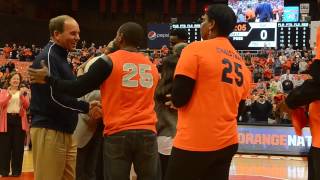 Rakeem Christmas Senior Day Ceremony [upl. by Anirac]