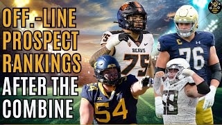 Offensive Line Draft Rankings amp Steelers Fits After the Combine [upl. by Goober]