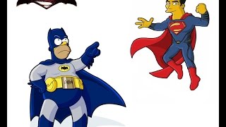 Los Simpsons Predicen quot Batman V Superman quot [upl. by Ishmael]