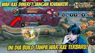 WAR AXE DINERF INI DIA BUILD TERBARU ROGER TANPA WAR AXE [upl. by Halstead912]