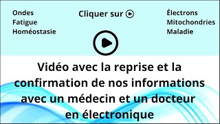 Ondes électromagnétiques homéostasie fatigue électrons cellules mitochondries maladies [upl. by Cutlip]