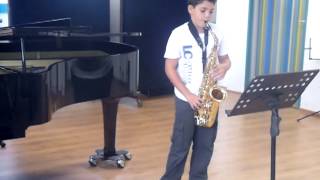 Hallelujah by Leonard Cohen Alto Saxophone [upl. by Nellad571]