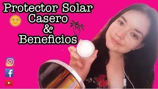 Protector solar casero de oxido de zinc y beneficios 2019 [upl. by Nichani]