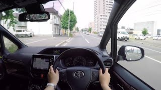 【Test Drive】2017 New TOYOTA ESQUIRE 20L 4WD  POV City Drive [upl. by Zampino867]