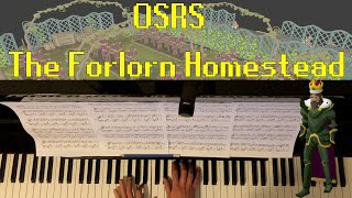 The Forlorn Homestead Oldschool Runescape piano cover [upl. by Derdle783]