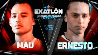 ⚡🔥Mau Wow Vs Ernesto Cazares Exatlon Titanes Vs Heroes 2020🔥⚡ [upl. by Ballinger]