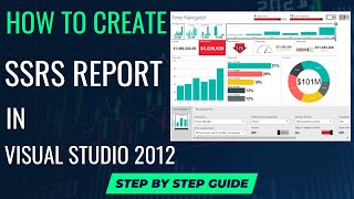 StepbyStep Guide How to create an SSRS Report in Visual Studio using SSDT [upl. by Antonietta]