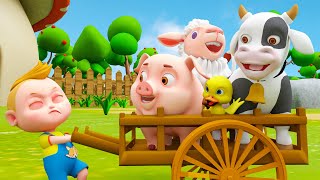 Old MacDonalds Had A Farm Song MORE Lovell Nursery Rhymes amp Kids Songs [upl. by Enorej23]