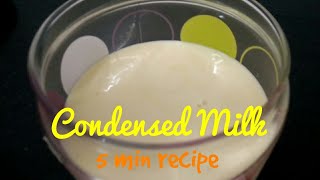 Homemade Condensed Milk  Easy Condensed Milk  Instant Condensed milk  2 step recipe [upl. by Hen]