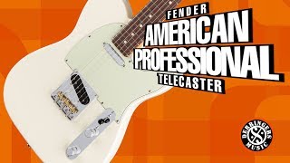 Fender American Professional Telecaster Electric Guitars [upl. by Grishilde]