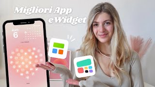 PERSONALIZZARE IPHONE ✨ Migliori App e Widget  Tutorial completo [upl. by Gaspard766]