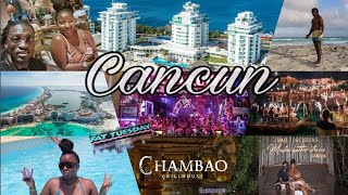 Cancun Mexico Vlog  Oleo Cancun Playa Resort  Rosa Negra  Cancun Hotel Zone  Cancun Nightlife [upl. by Turnheim]