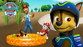 Marshall rettet den Ententeich und weitere Tierrettungen  PAW Patrol Germany  Cartoons für Kinder [upl. by Annaear487]