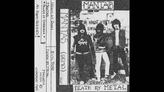 Mantas  Death By Metal Full Demo 1984 [upl. by Fesoj]