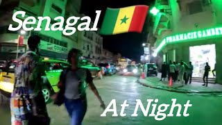 Senegal🇸🇳Dakar At Night travel africa vacation explore usa vlog viralvideo 🇺🇸 [upl. by Miarfe]