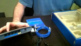 Unboxing Linksys E2500 Advanced Dual Band N600 Router [upl. by Ennaesor557]