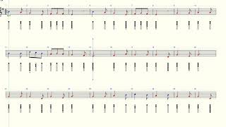 We Three Kings of Orient Are  Christmas  Tin Whistle  Play Along Tab Tutorial [upl. by Llesig977]