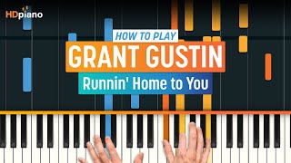 How to Play quotRunnin Home to Youquot by Grant Gustin from The Flash HDpiano Part 1 Piano Tutorial [upl. by Madid]