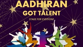 GLIMPSES OF AADHIRAN GOT TALENT CHAPTER  1 [upl. by Aaron]