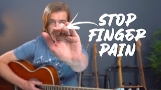 Fingers hurt from playing guitar Try this [upl. by Rinee550]