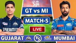 🔴IPL Live  MI vs GT Live IPL Stream  Gujrat vs Mumbai  IPL Live Score And Commentary cricketlive [upl. by Hasina783]