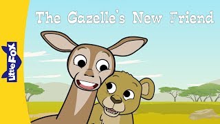 The Gazelles New Friend  Science  Animals  Little Fox  Bedtime Stories [upl. by Ahsaetan]