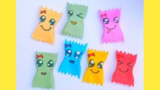 Cute gifts idea for Friends DIY Chocolate gifts packet tutorial  Paper make Cute Candy Crafts Idea [upl. by Ynez759]