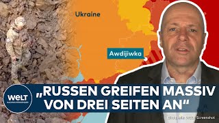 UKRAINEKRIEG  SCHWERE RUSSISCHE VERLUSTE „Diese heftige Schlacht um Awdijiwka wird weitergehen“ [upl. by Eidoc]