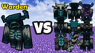 Warden VS New AND Unusual WARDENS ⭐ EPIC BATTLES Minecraft Bedrock [upl. by Julianna896]