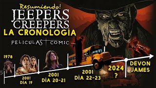 Jeepers Creepers CRONOLOGÍA EXPLICADA Resumen películas amp Comic [upl. by Alamaj83]