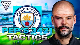 I USED PEP GUARDIOLAS 3421 CUSTOM TACTICS AND INSTRUCTIONS TO GET 200 ON FC 24 [upl. by Nnaylloh381]