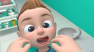 Dentist Song Spanish Version  Canciones Infantiles con ABCKidtv [upl. by Yldarb886]