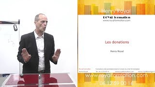 Quelle donation pour transmettre  Formation gestion de patrimoine du chef entreprise [upl. by Kcirrez80]