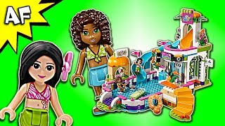 Lego Friends Heartlake SUMMER POOL 41313 Speed Build [upl. by Frankhouse87]