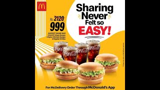 McDonalds Deals amp Discounts Pakistan  new McDonald’s offer in Pakistan [upl. by Ardnaskela]