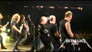 Metallica with Big 4 jam  Overkill Live  New York NY 2011  MetOnTour [upl. by Semela]